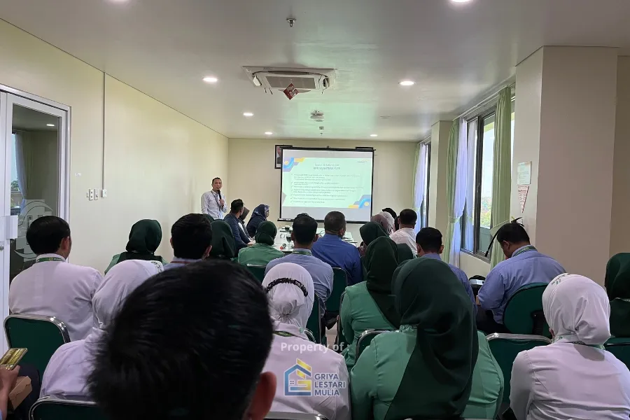 Kegiatan Sosialisasi KPR Subsidi Perumahan Griya Lestari Mulia dengan Bank Mandiri Pasuruan