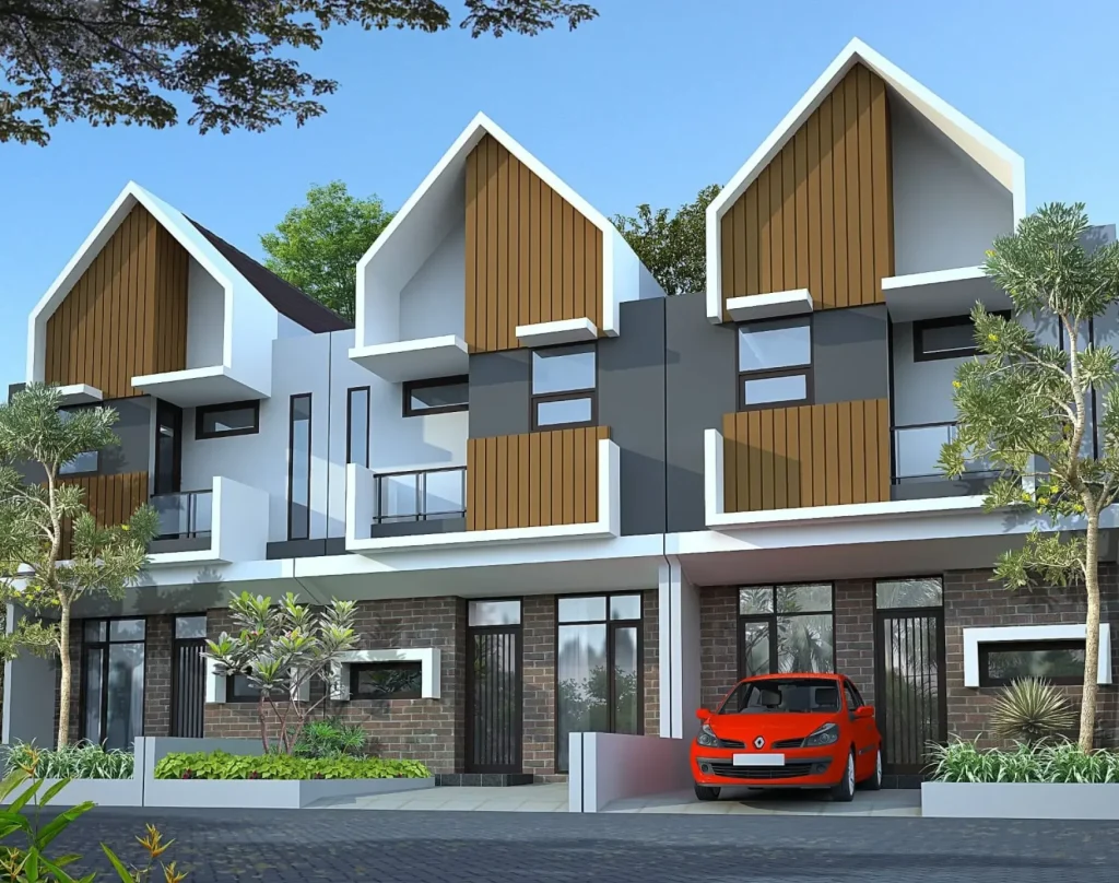 Rumah 2 Lantai Tipe 55/72 Perumahan Griya Lestari Mulia